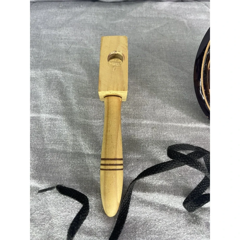 Black and Brown‎ Spinning Top